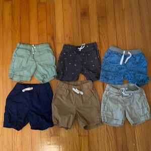 Set of 6 Toddler Drawstring Shorts